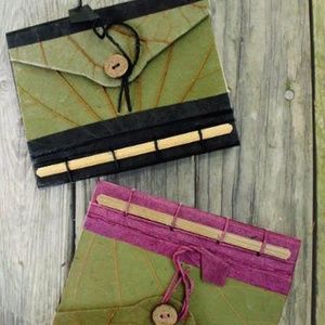 Hand Crafted Fair Trade Journals (set of 2)
